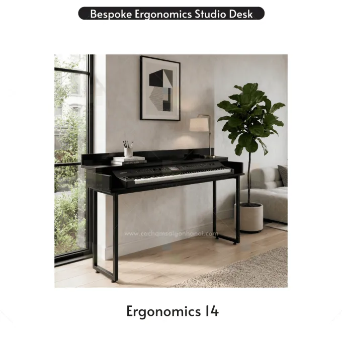 BÀN ĐỂ ĐÀN PIANO SDESK - Ergonomics 14