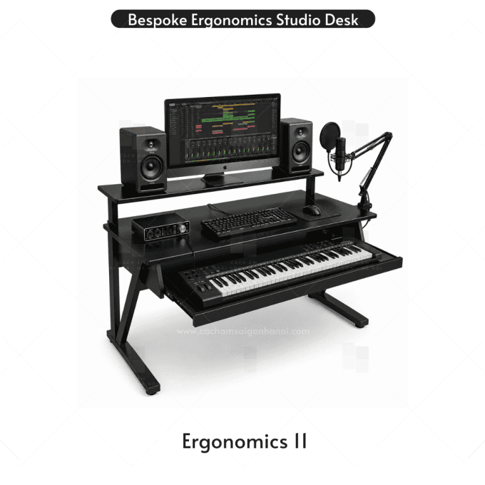 BÀN PHÒNG THU SDESK - Ergonomics 11