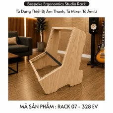 Rack 07 Studio 12U – Tủ Đựng Thiết Bị Âm Thanh Chuyên Nghiệp