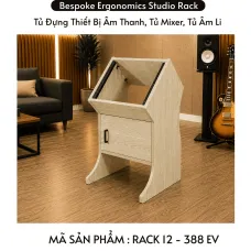 Rack 12 Studio 12U Mixer VQP – Tủ Đựng Thiết Bị Âm Thanh, Mixer, Amplifier Chuyên Nghiệp