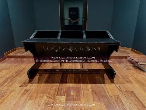 Bàn Studio Phòng Thu Âm 3 Khoang 36U - Giải Pháp Tối Ưu Từ Cách Âm Sài Gòn Hà Nội
