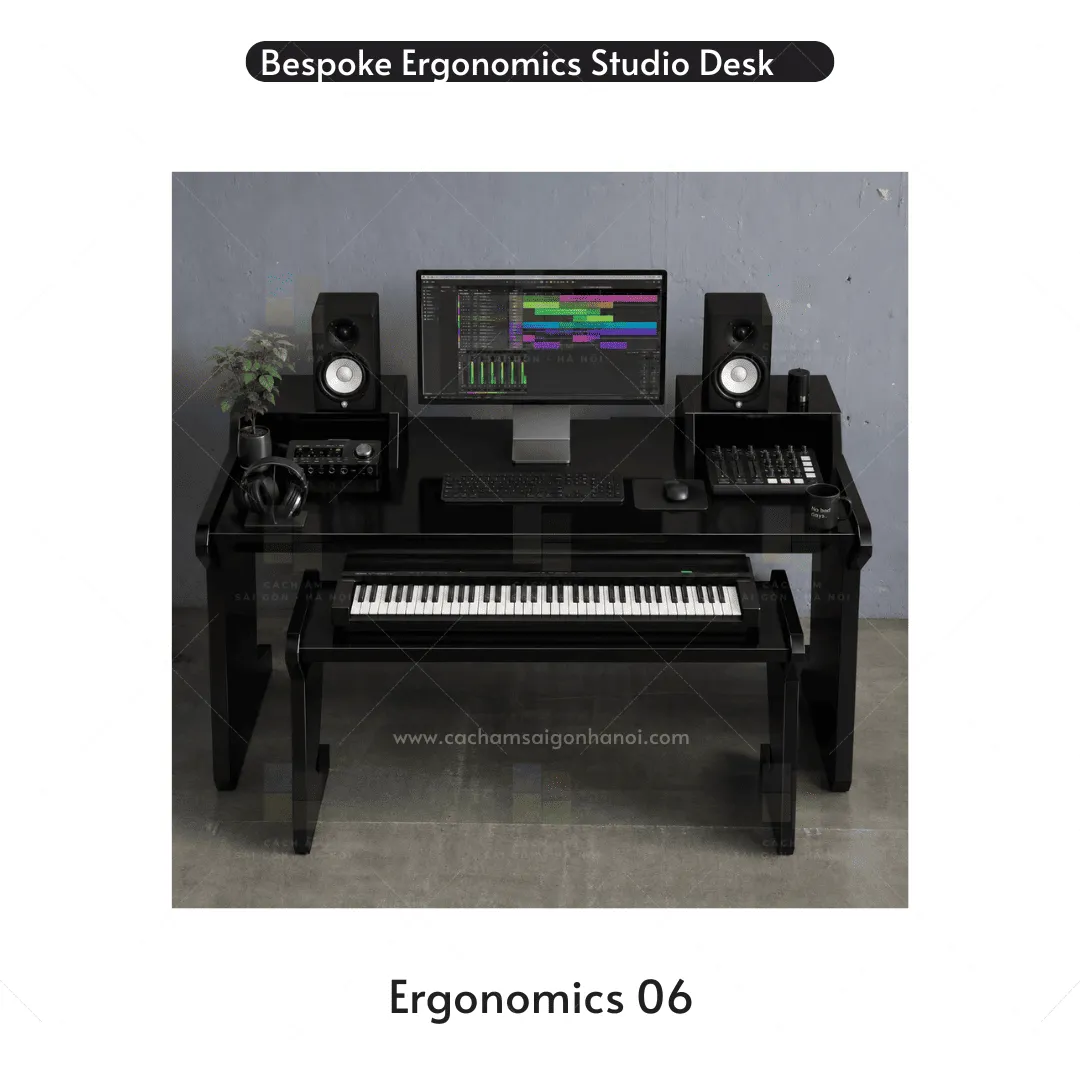 BÀN PHÒNG THU SDESK - Ergonomics 06