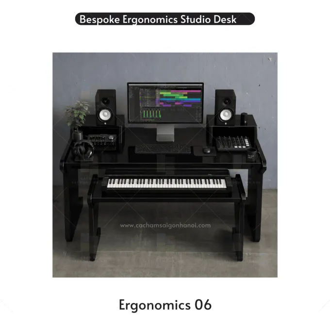 BÀN PHÒNG THU SDESK - Ergonomics 06