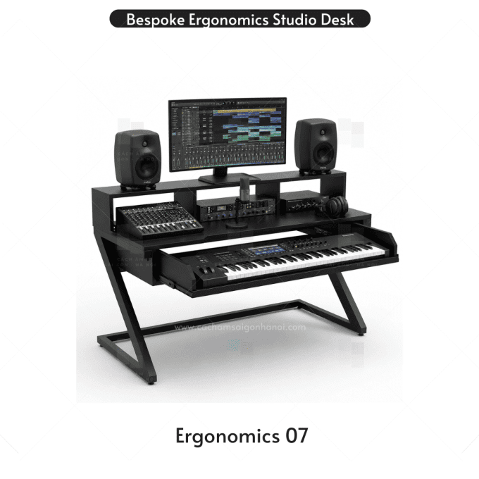 BÀN PHÒNG THU SDESK - Ergonomics 07