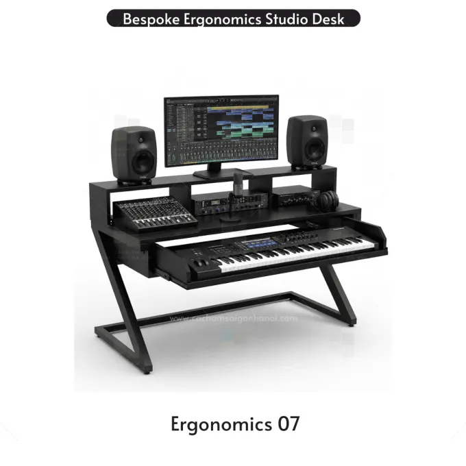 BÀN PHÒNG THU SDESK - Ergonomics 07
