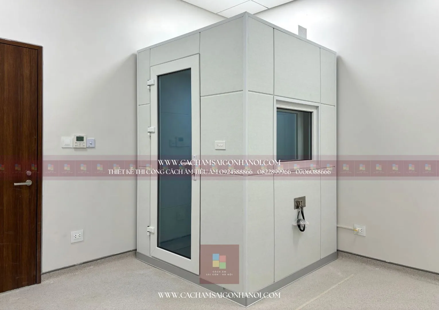 CABIN BUỒNG ĐO THÍNH LỰC - AUDIOMETRY BOOTH (BỆNH VIỆN 108)