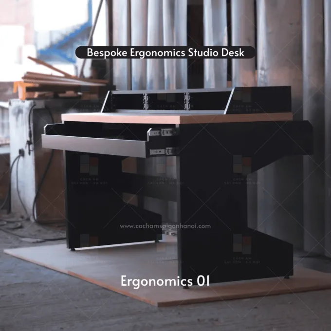 BÀN PHÒNG THU SDESK - Ergonomics 01