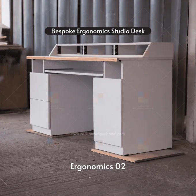 BÀN PHÒNG THU SDESK - Ergonomics 02