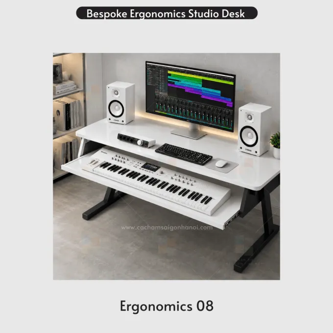 BÀN PHÒNG THU SDESK - Ergonomics 08