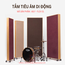 TẤM TIÊU ÂM DI ĐỘNG AB.F - FLEX01 : LINH HOẠT KHÔNG GIAN ÂM THANH CHUYÊN NGHIỆP