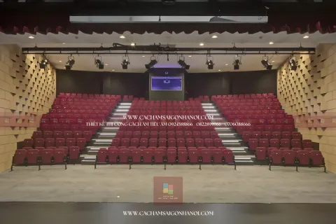  HOÀN THIỆN DỰ ÁN TIÊU ÂM CÁCH ÂM HỘI TRƯỜNG THÀNH PHỐ ĐÀ NẴNG: KIẾN TẠO KHÔNG GIAN ÂM THANH ĐẲNG CẤP QUỐC TẾ