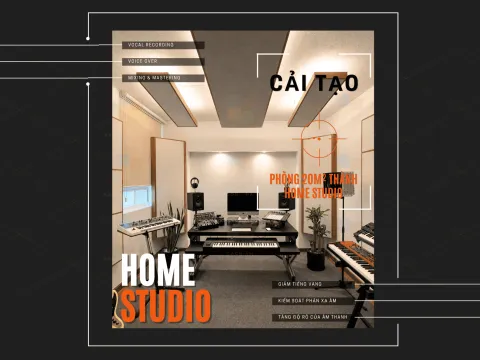 Cải Tạo Phòng 20m² Thành Home Studio Chuyên Nghiệp Tại Khu đô thị Dương Nội, Hà Đông 