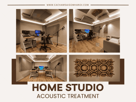 CẢI TẠO TIÊU ÂM PHÒNG NGỦ CHUNG CƯ THÀNH HOME STUDIO LÊ VĂN LƯƠNG - HÀ NỘI