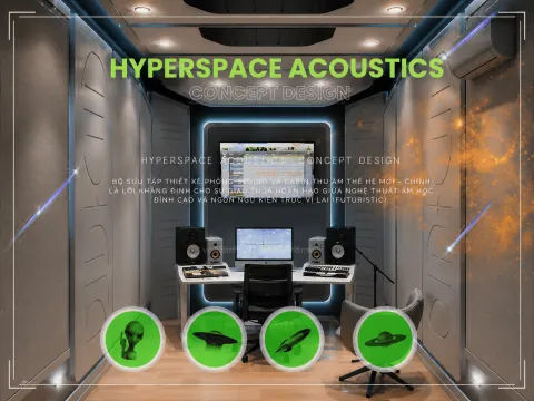 THIẾT KẾ PHÒNG THU ÂM INDOCHINA PLAZA HÀ NỘI (IPH) | HYPERSPACE ACOUSTICS