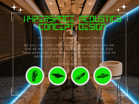 THIẾT KẾ PHÒNG THU ÂM NAM ĐỊNH | BỘ SƯU TẬP HYPERSPACE ACOUSTICS