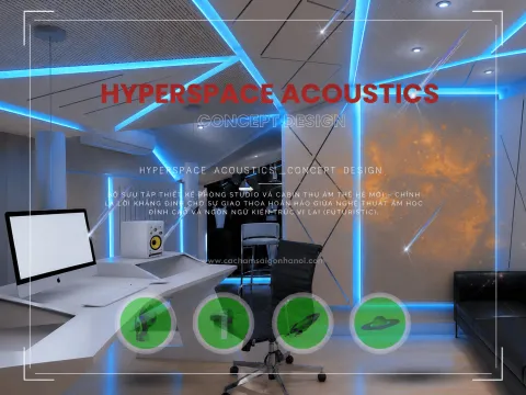 THIẾT KẾ PHÒNG THU ÂM CHUYÊN NGHIỆP THE MATRIX ONE | BỘ SƯU TẬP HYPERSPACE ACOUSTICS