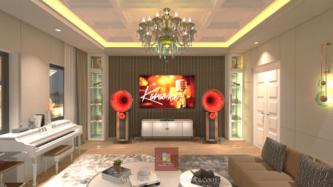 Thiết Kế & Thi Công Phòng Giải Trí Gia Đình Chuẩn Hi-End tại Louis Hoàng Mai, Hà Nội