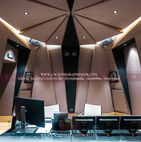 Tiêu Âm Phòng Thu MBS STUDIO | Cách Âm Sài Gòn Hà Nội Hoàn Thiện Tại Hai Bà Trưng, Hà Nội