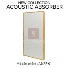 TẤM TIÊU ÂM BỌC VẢI CÓ VIỀN GỖ - AB.FF-01