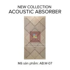 TẤM TIÊU ÂM GỖ CNC - AB.W-07
