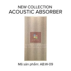 TẤM TIÊU ÂM GỖ CNC - AB.W-09