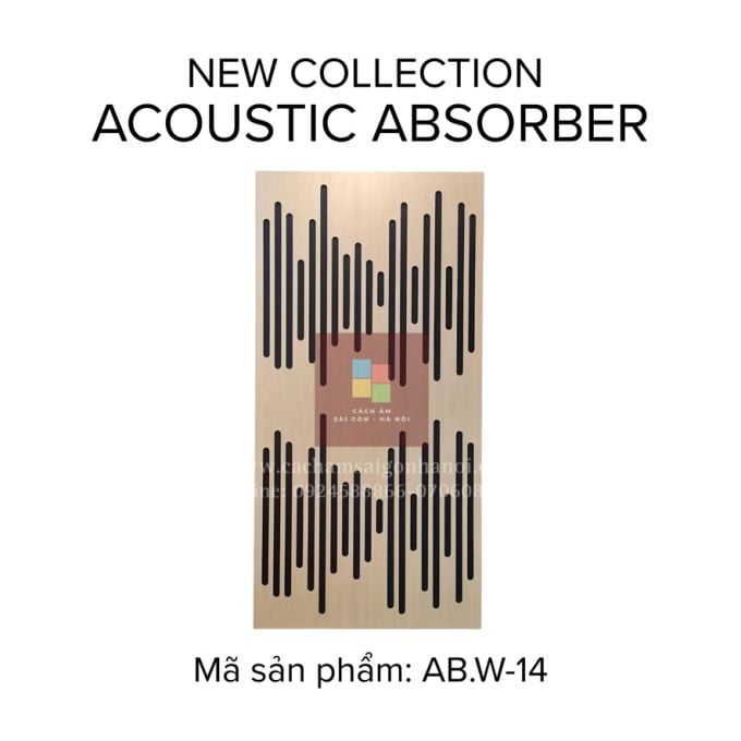 TẤM TIÊU ÂM GỖ CNC - AB.W-14