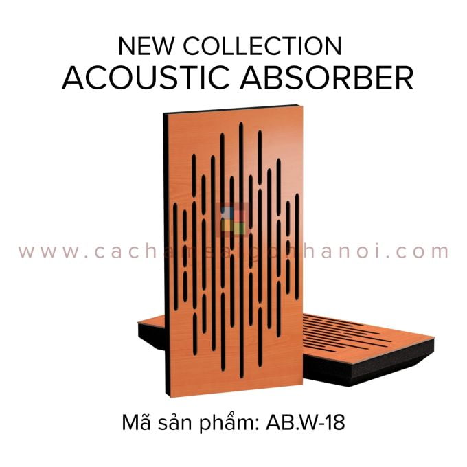 TẤM TIÊU ÂM GỖ CNC - AB.W-18