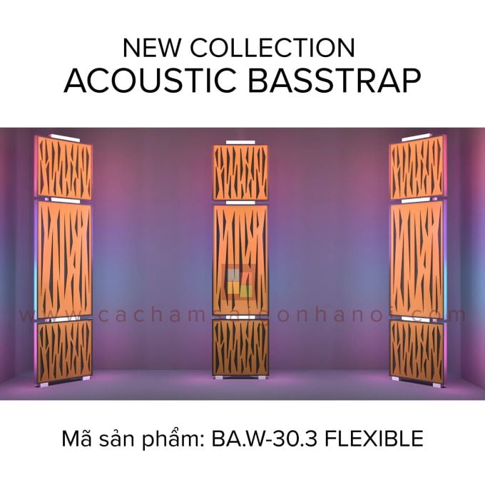 Tấm Basstrap Tiêu Âm Di Động - AB.W-30.3 FLEXIBLE