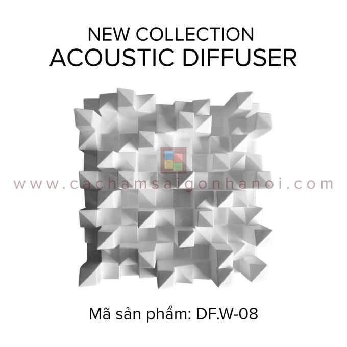 Tấm Tán Âm 3D ACOUSTIC DIFFUSER - DF.W-08