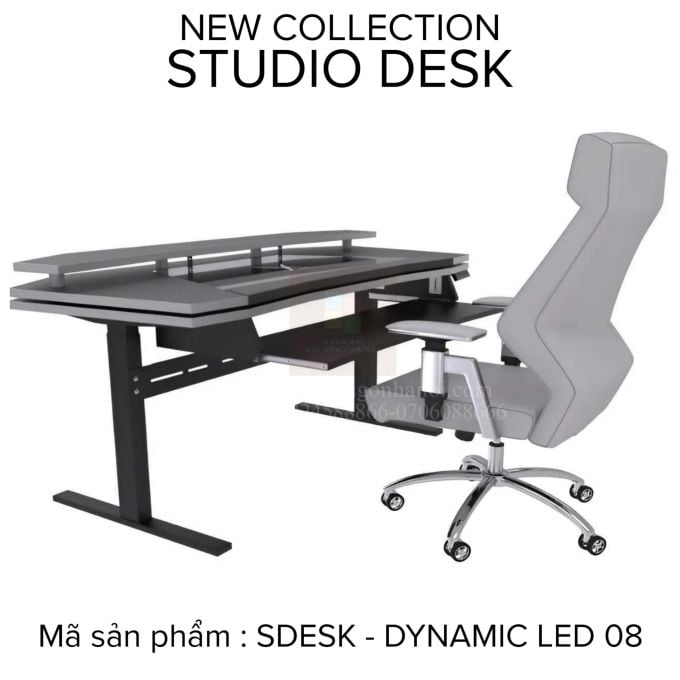 BÀN PHÒNG THU SDESK - DYNAMIC LED 08