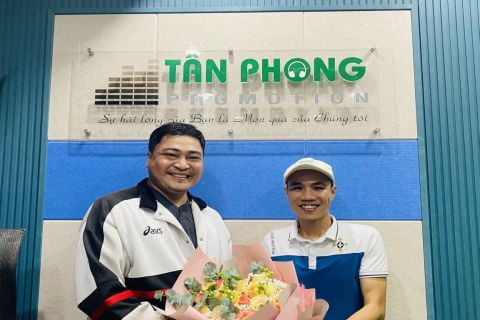 Thi công phòng thu Tân Phong Promotion - TP.HCM