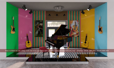 Tự làm phòng tập đàn học nhạc tiêu âm hiệu quả tại nhà