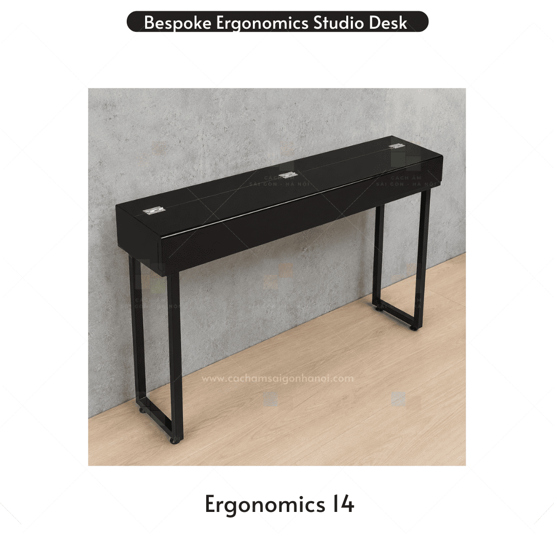 Bàn piano gập gọn Ergonomics 14 bảo vệ bàn phím hiệu quả