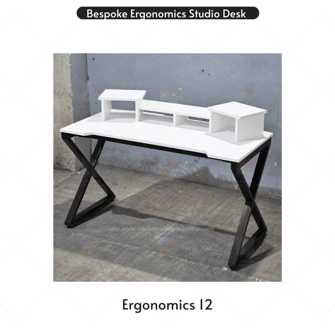 Bàn làm việc Producer Ergonomics 12 tối ưu không gian studio