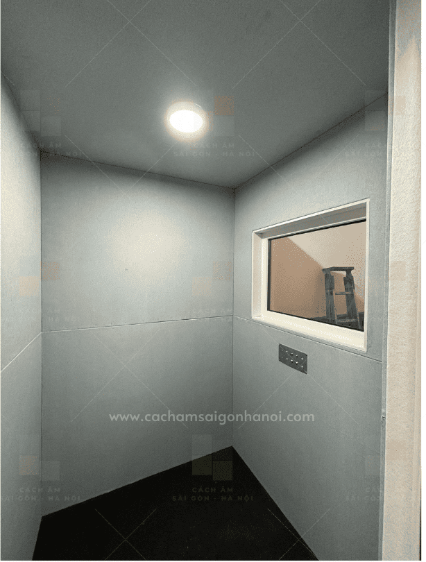 Nội thất bên trong AUDIOMETRY BOOTH 03 đạt tiêu chuẩn y tế