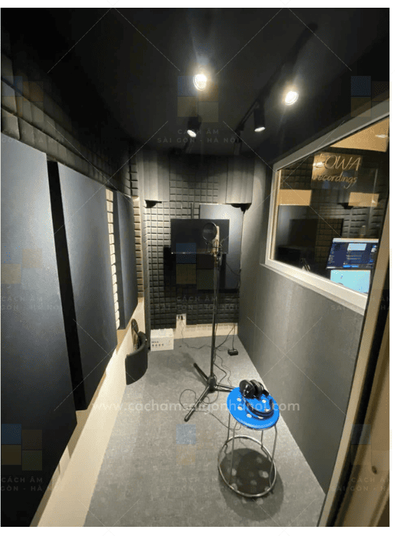Buồng thu âm cách âm chuyên nghiệp VOCALBOOTH 02
