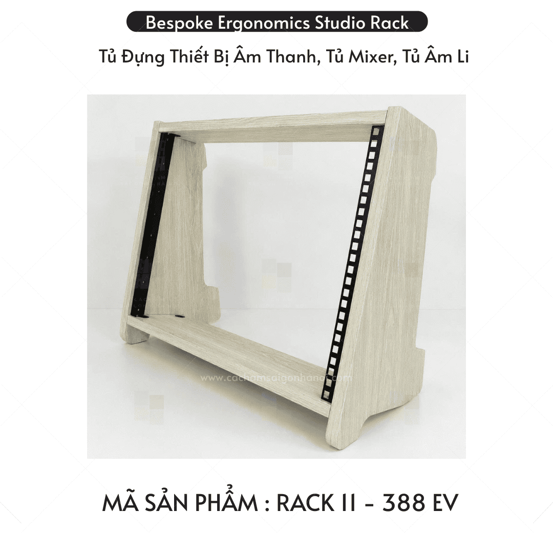 Rack 11 màu 388EV audio rack cabinet cao cấp cho studio
