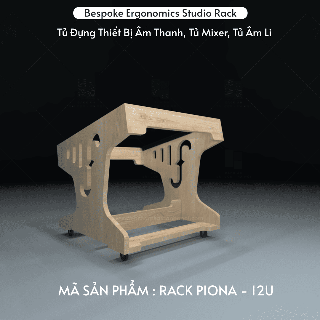 Tủ rack PIONA 12U góc nghiêng