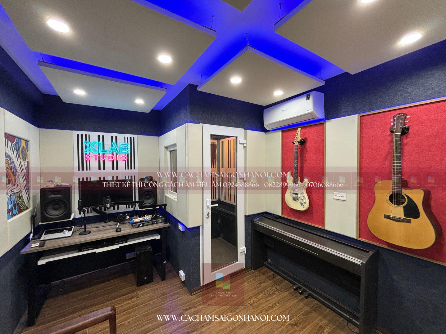 phong-thu-am-x-lab-studio-linh-dam