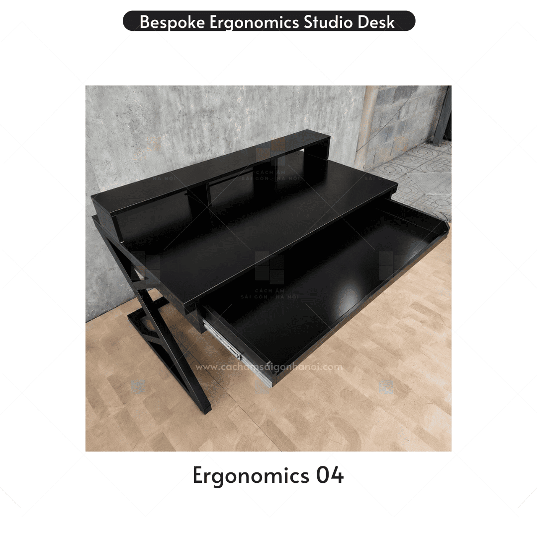 Bàn phòng thu âm Ergonomics 04 chuyên nghiệp