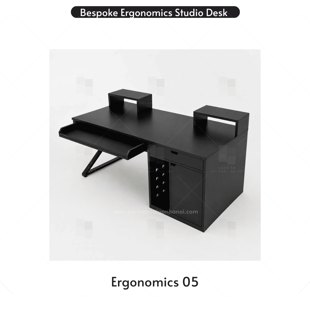 Khay trượt MIDI Keyboard của bàn Studio Desk Ergonomics 05