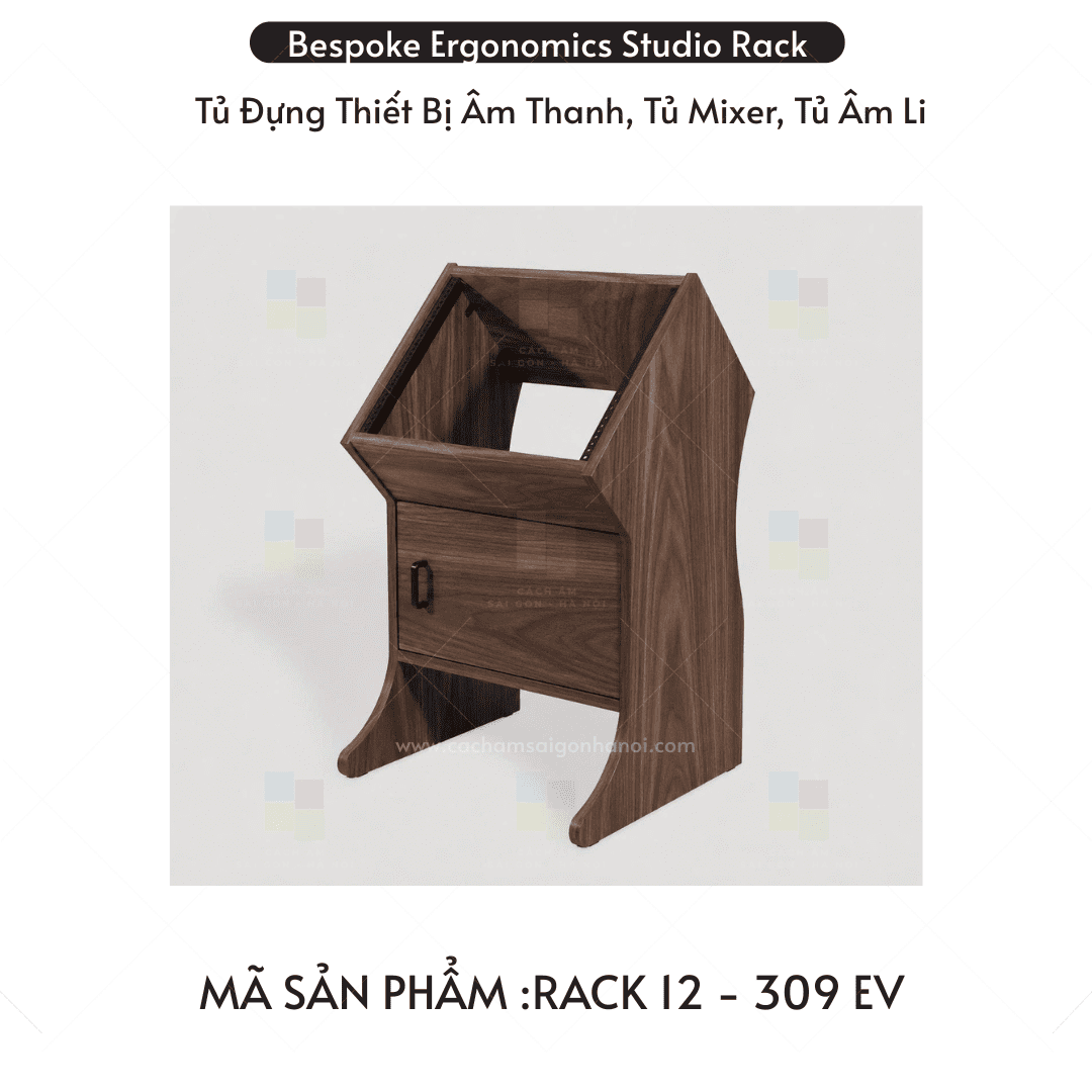 Rack 12U 309EV rack audio cho phòng thu âm