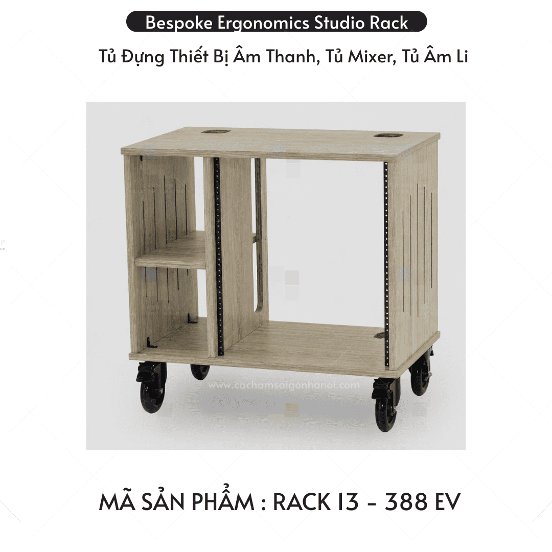 Rack 13 màu 388EV rack mixer phòng thu âm